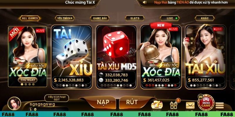 Giới thiệu thông tin đầy đủ về cổng game FA88