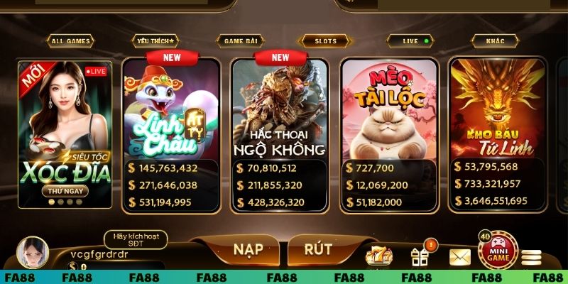 Trò chơi game slot có đa dạng chủ đề hấp dẫn